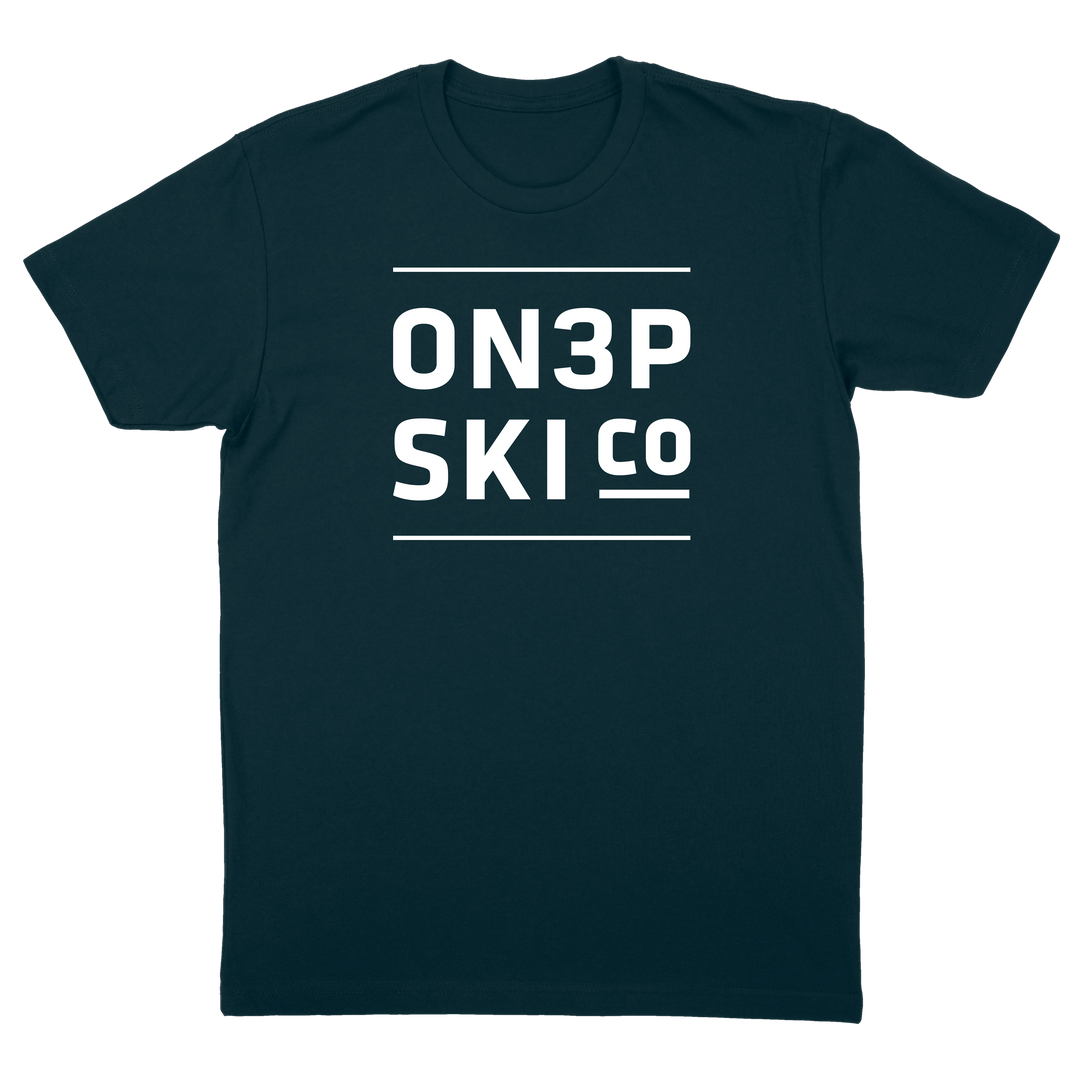 SKI CO TEE - NAVY