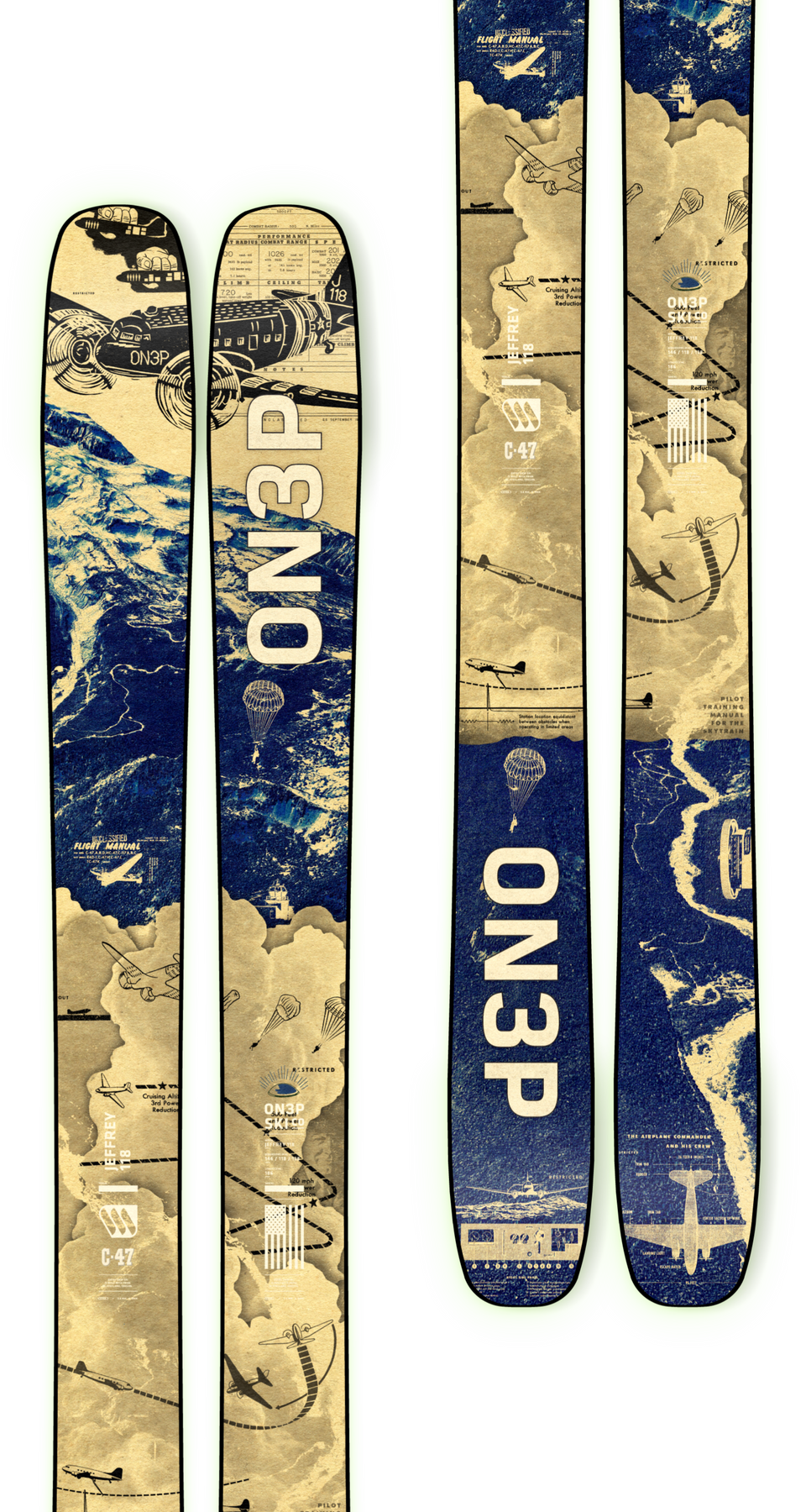 ON3P CUSTOM ジェフリー108 176cm ビンディング付き ON3P CUSTOM ON3P CUSTOM ジェフリー108 176cm ビンディング付き ON3P CUSTOM