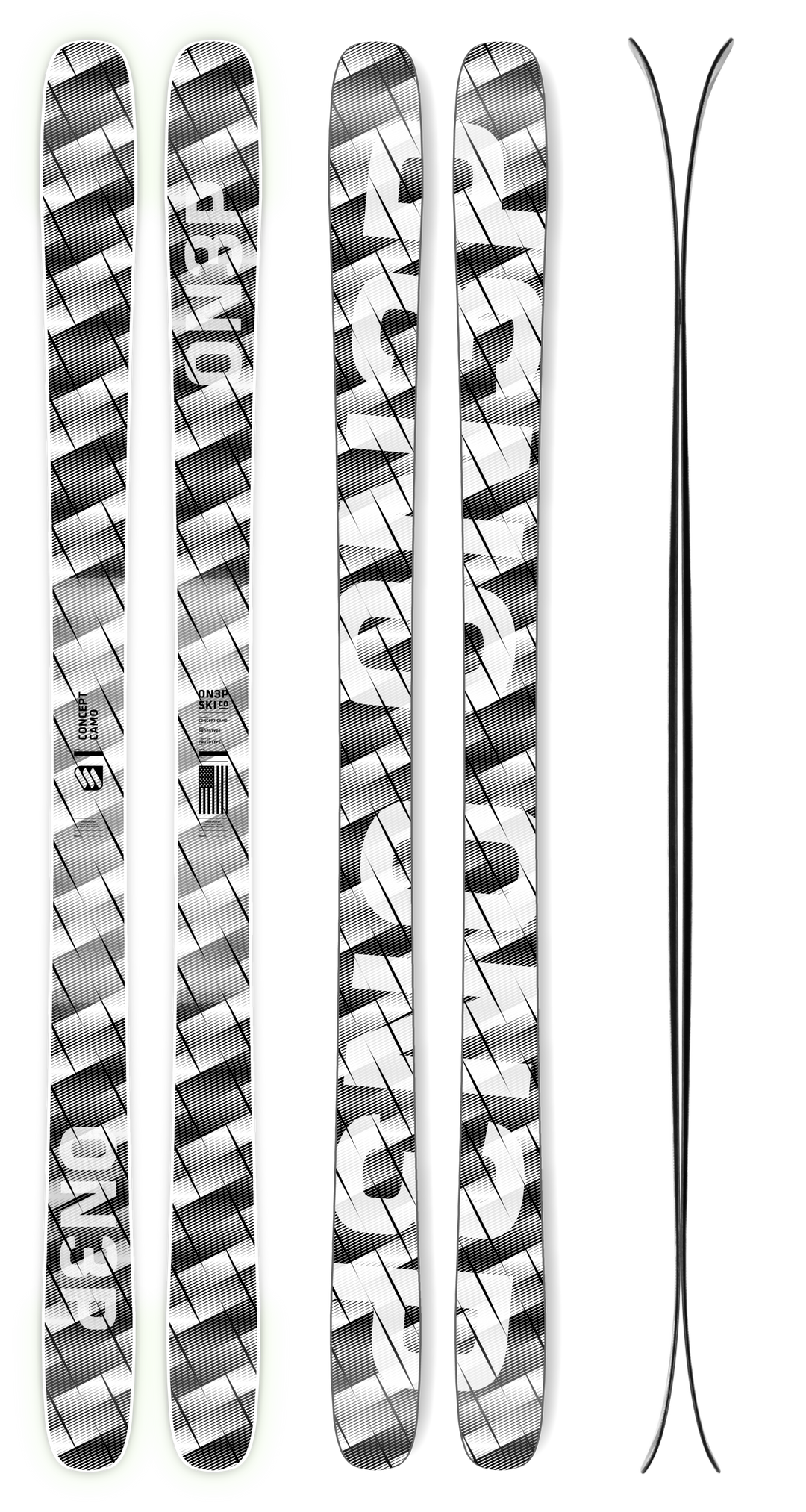 ON3P CUSTOM ジェフリー108 176cm ビンディング付き 2025 ON3P ON3P CUSTOM ジェフリー108 176cm ビンディング付き 2025 ON3P