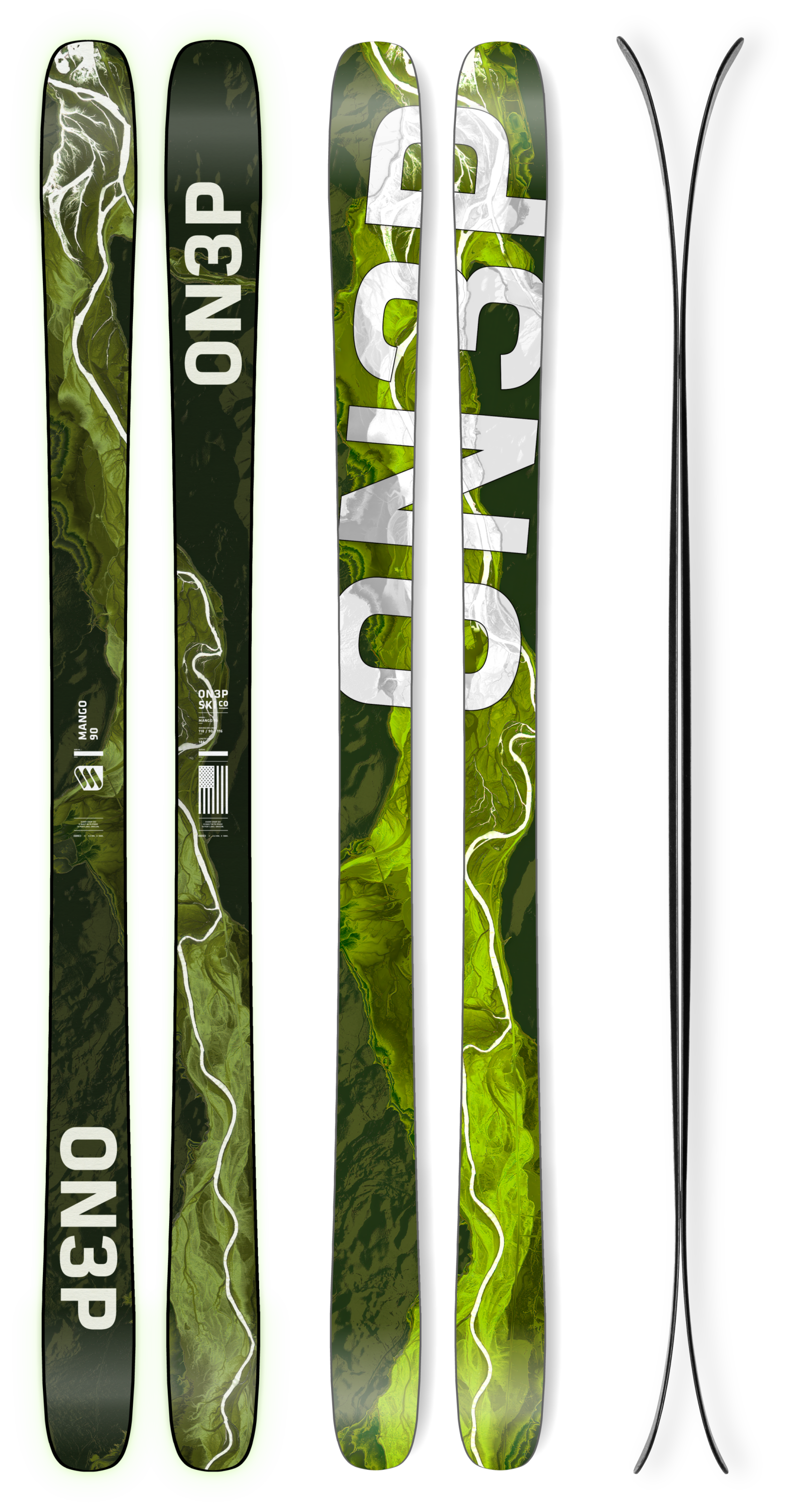 ON3P CUSTOM ジェフリー108 176cm ビンディング付き ON3P CUSTOM ON3P CUSTOM ジェフリー108 176cm ビンディング付き ON3P CUSTOM