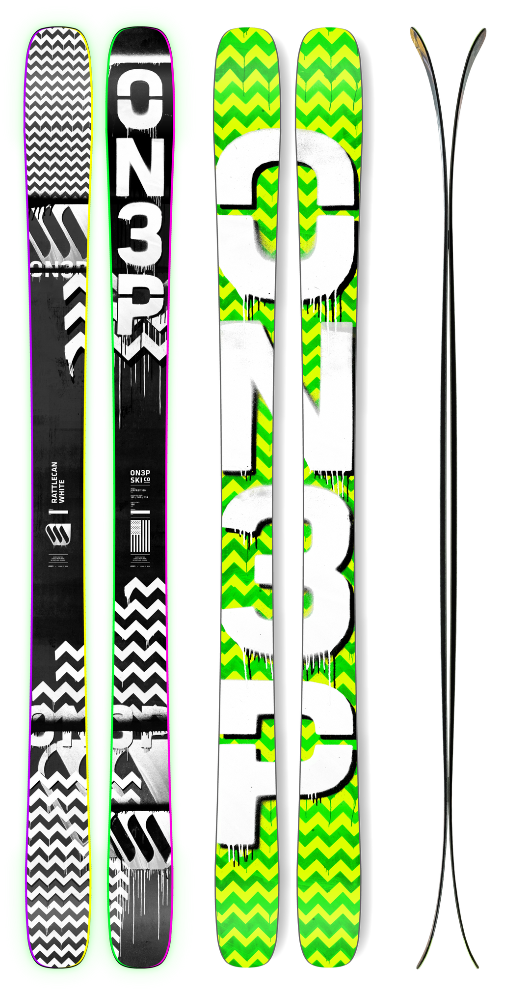 ON3P CUSTOM ジェフリー108 176cm ビンディング付き ON3P CUSTOM ON3P CUSTOM ジェフリー108 176cm ビンディング付き ON3P CUSTOM