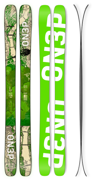 2026 ON3P - JEFFREY 100 - All Mountain Freestyle Skis – ON3P Skis