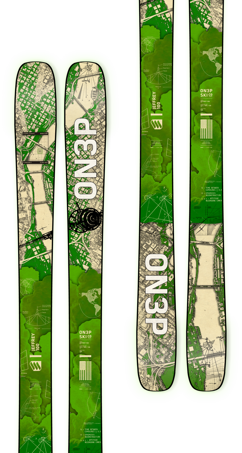 ON3P CUSTOM ジェフリー108 176cm ビンディング付き 2026 ON3P ON3P CUSTOM ジェフリー108 176cm ビンディング付き 2026 ON3P