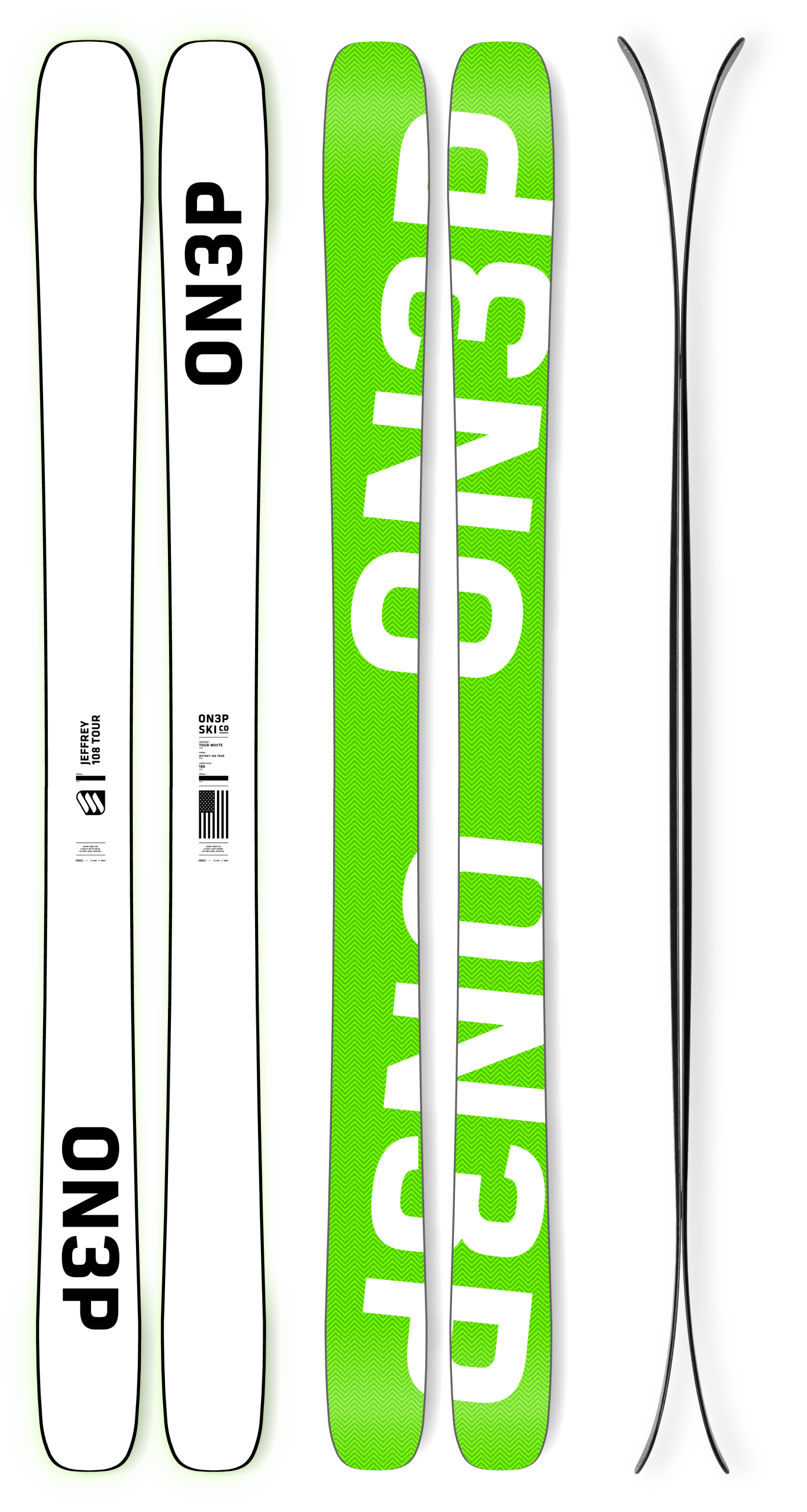 ON3P CUSTOM ジェフリー108 176cm ビンディング付き ON3P CUSTOM ジェフリー108 176cm ビンディング付き 2025 ON3P