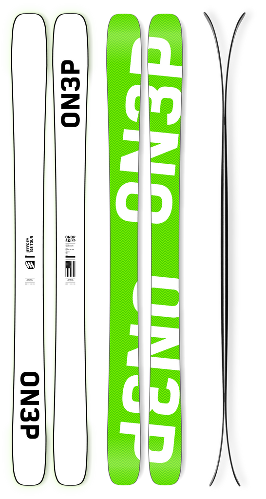2026 ON3P - JEFFREY 108 - All Mountain Freestyle Skis – ON3P Skis