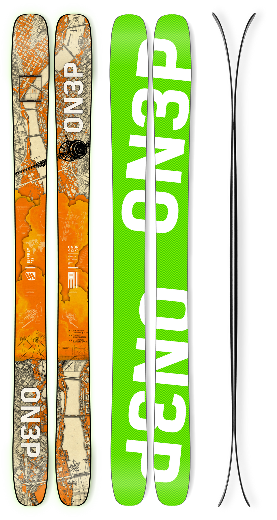 2026 ON3P - JEFFREY 112 - All Mountain Freestyle Skis – ON3P Skis 2026 ON3P - JEFFREY 112 - All Mountain Freestyle Skis – ON3P Skis