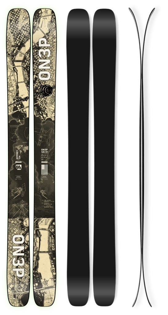 2026 ON3P - JEFFREY 124 - All Mountain Freestyle Skis – ON3P Skis