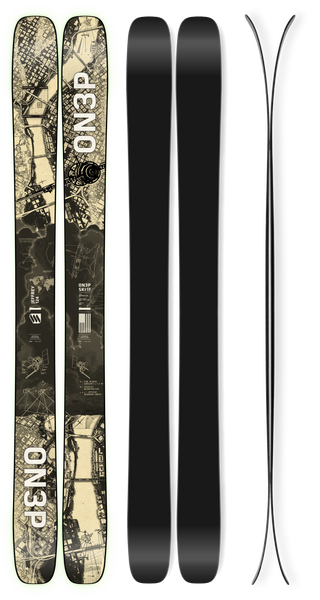 2026 ON3P - JEFFREY 124 - All Mountain Freestyle Skis – ON3P
