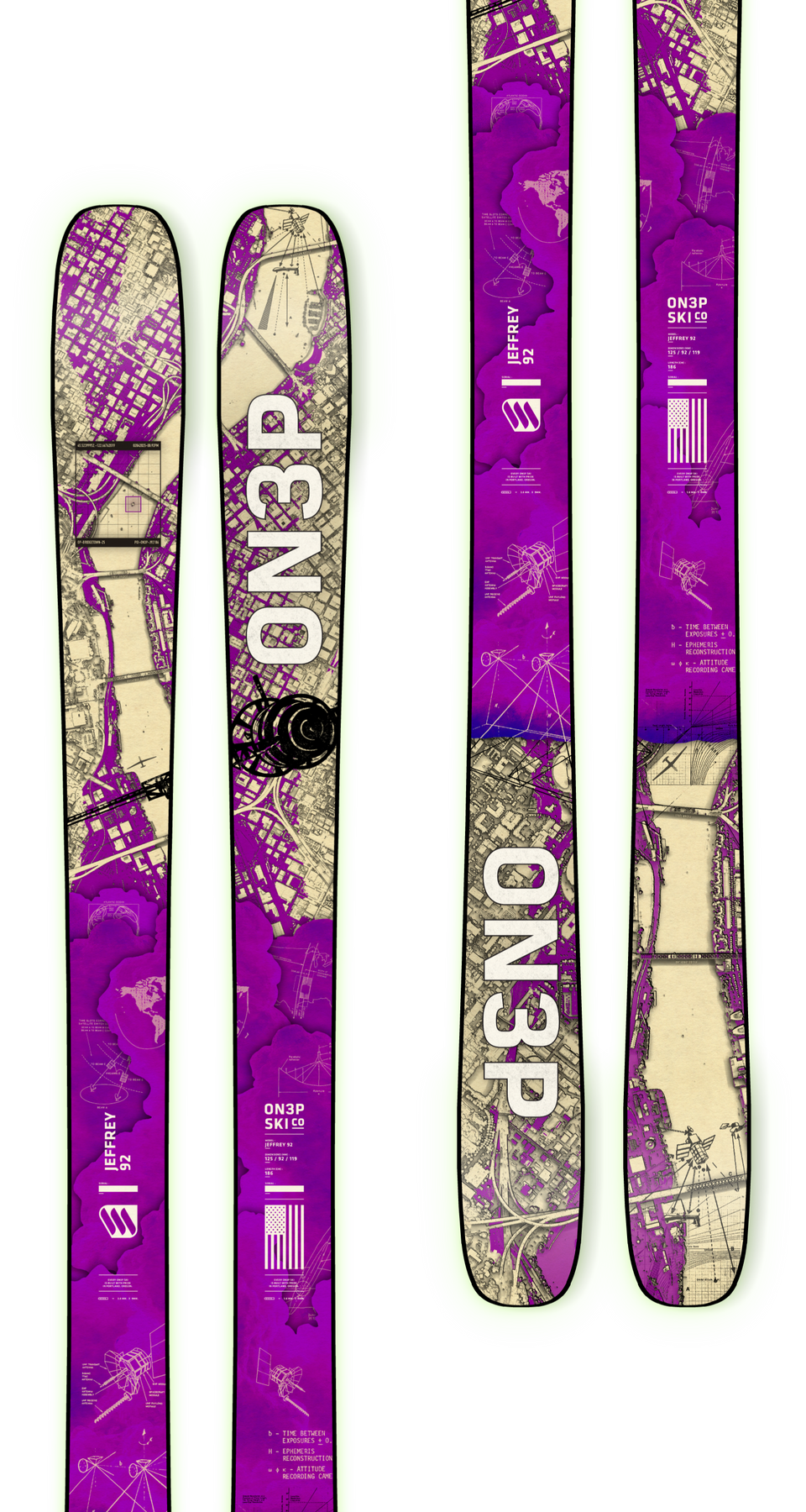 2026 ON3P - JEFFREY 92 - All Mountain Freestyle Skis – ON3P Skis 2026 ON3P - JEFFREY 92 - All Mountain Freestyle Skis – ON3P Skis