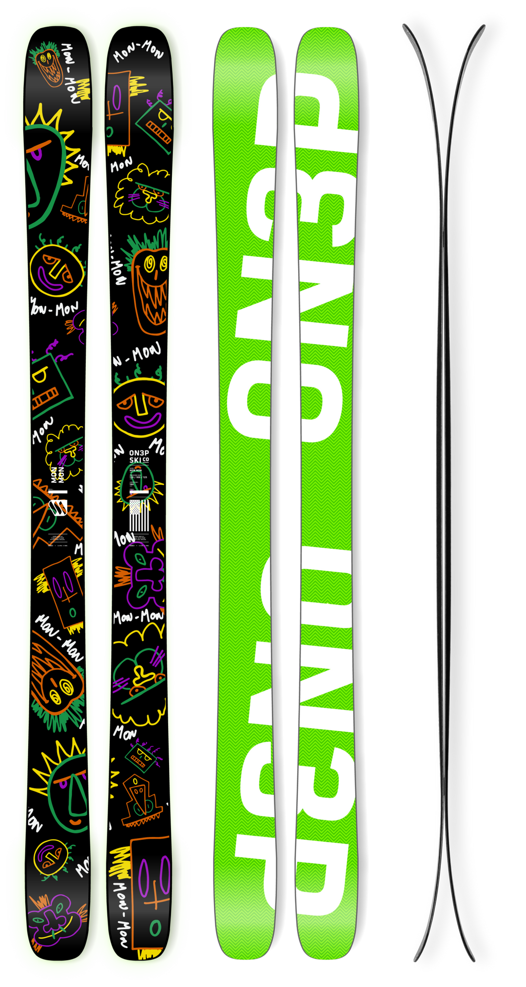 k2 224 skis 2027 ON3P Skis - TEAM PRO PARK