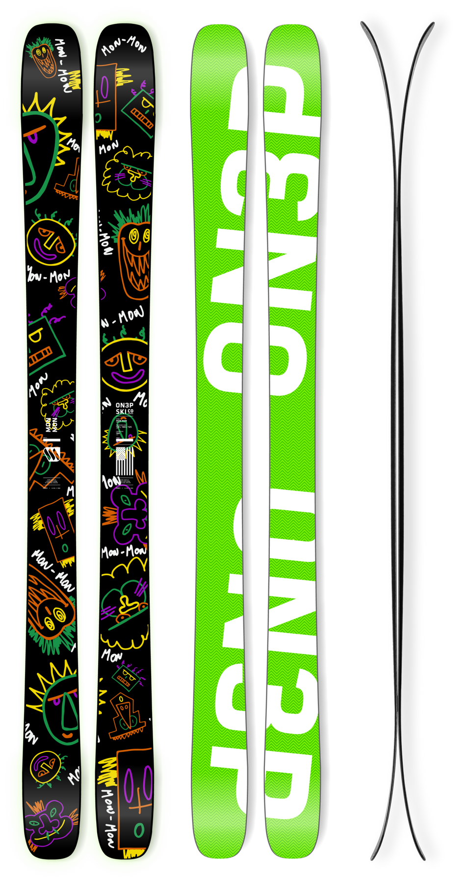 2027 ON3P Skis - TEAM PRO PARK - FREESTYLE PARK SKIS