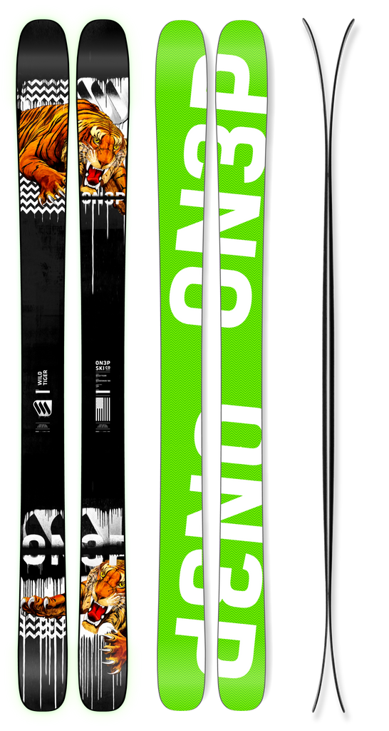 2026 ON3P - WOODSMAN 108 - All Mountain Freeride Skis – ON3P Skis